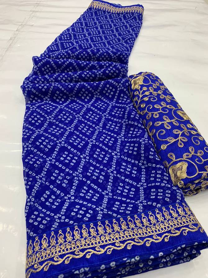 Mahek 70 Latest Designer Georgette Ethnic Wear Printed Saree Collection